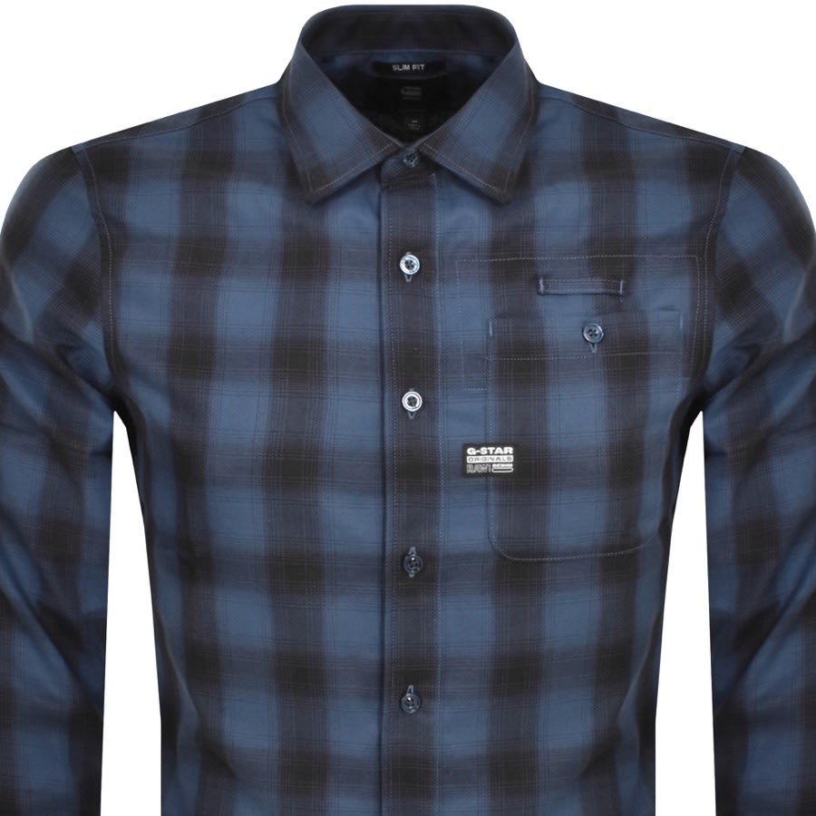 G star raw slim fit shirt sales